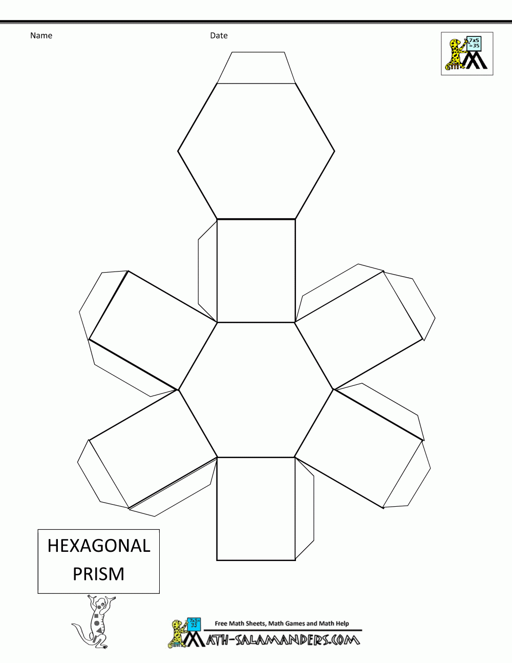 3d Geometric Shapes Nets