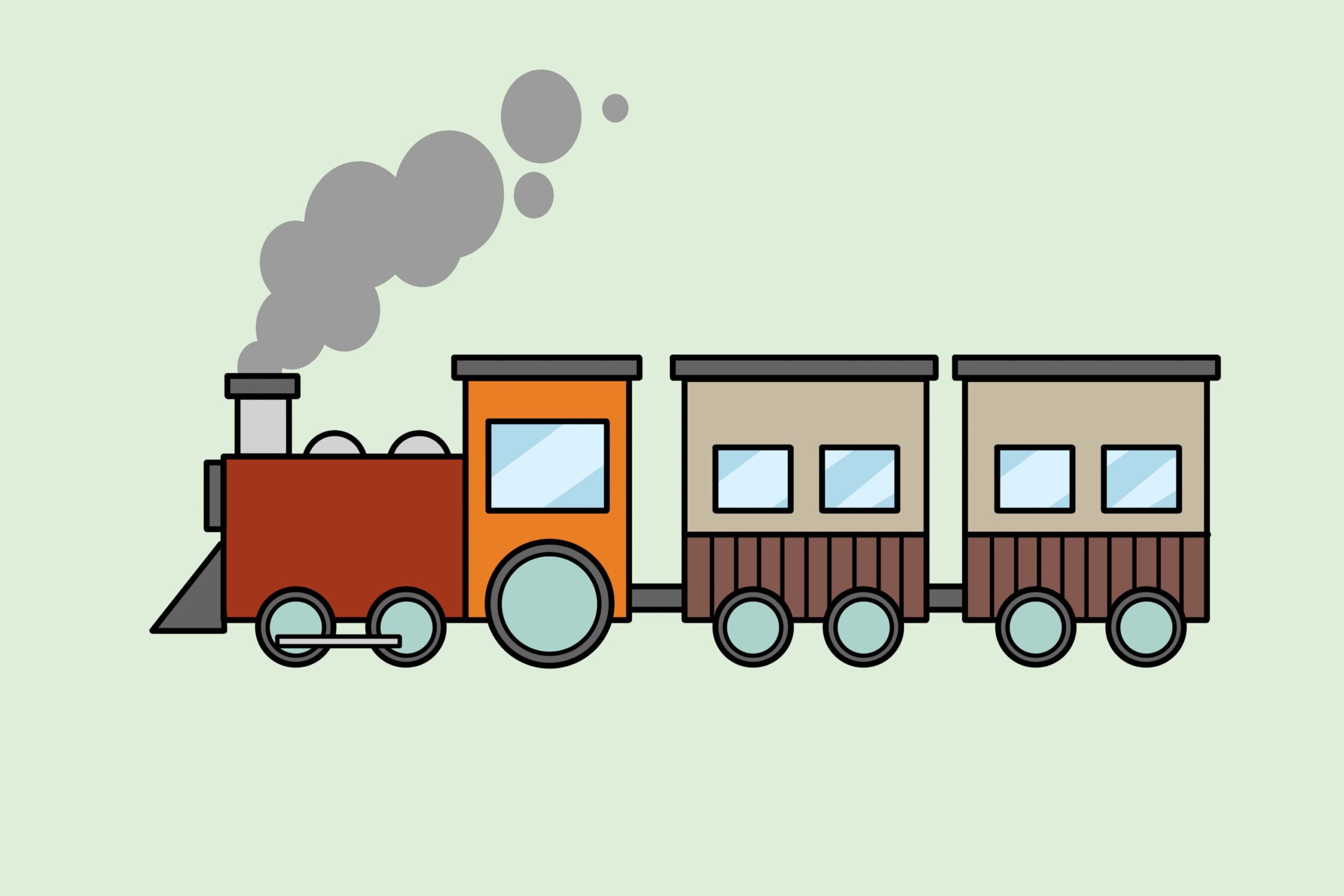 4 Ways To Draw A Train WikiHow