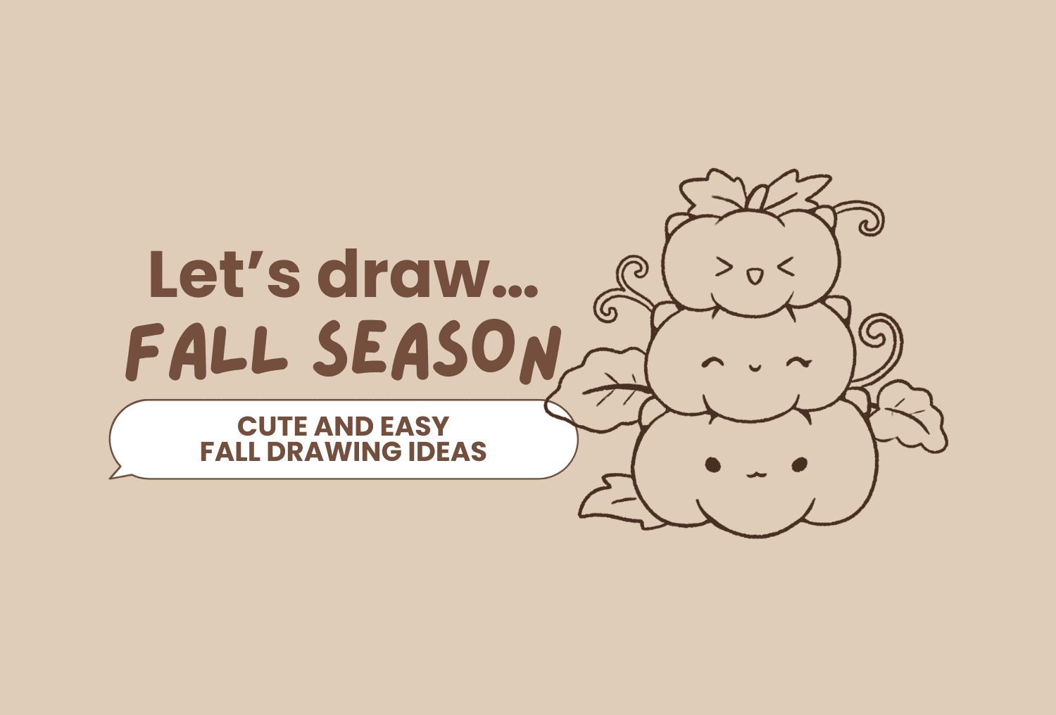 how to draw easy things