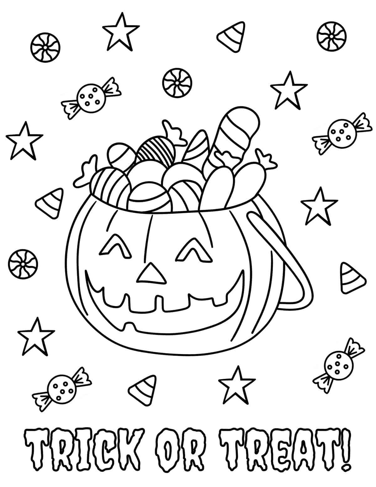 40 Free Halloween Coloring Pages For Kids And Adults Prudent 