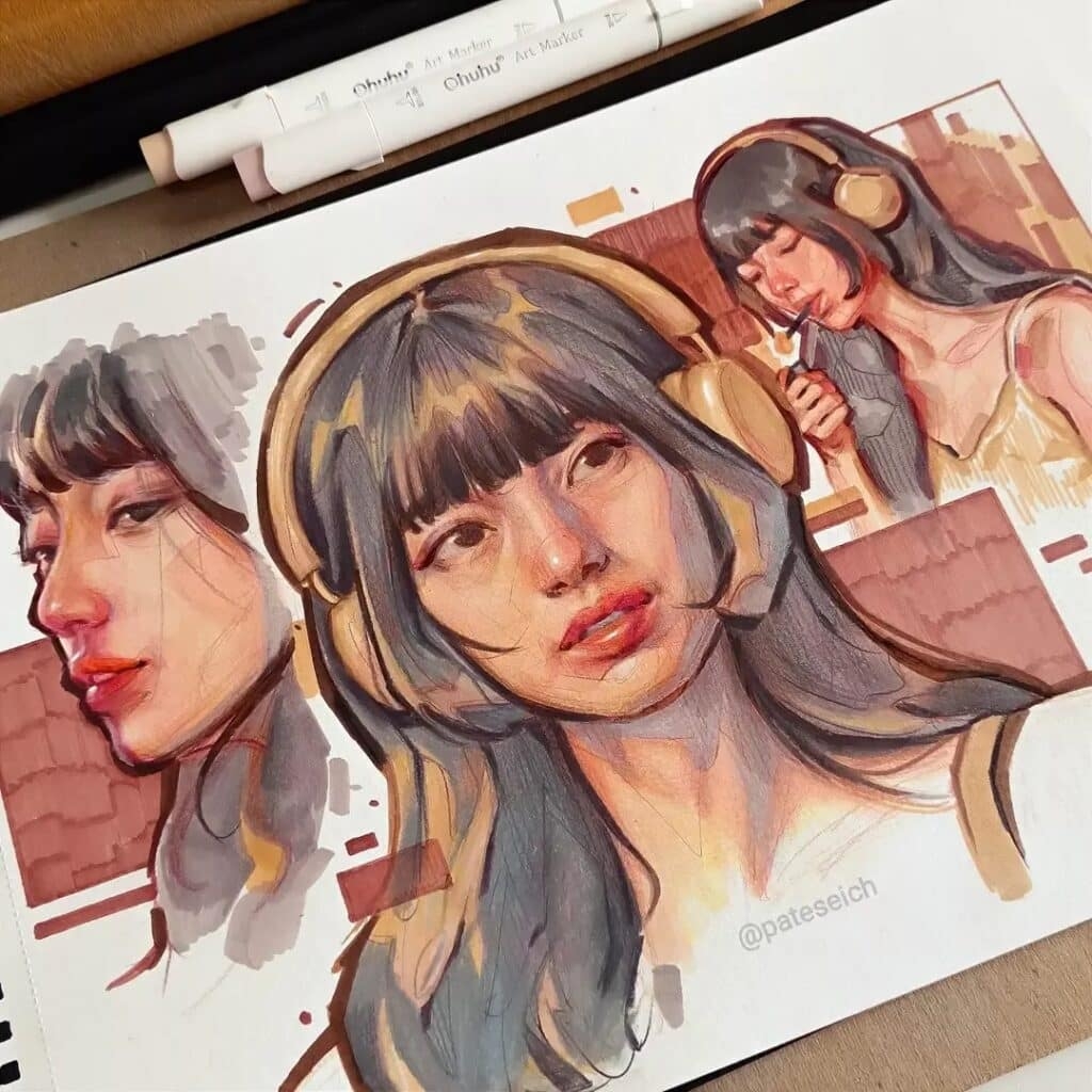 40 Sketchbook Drawing Ideas Inspiration For Your Project