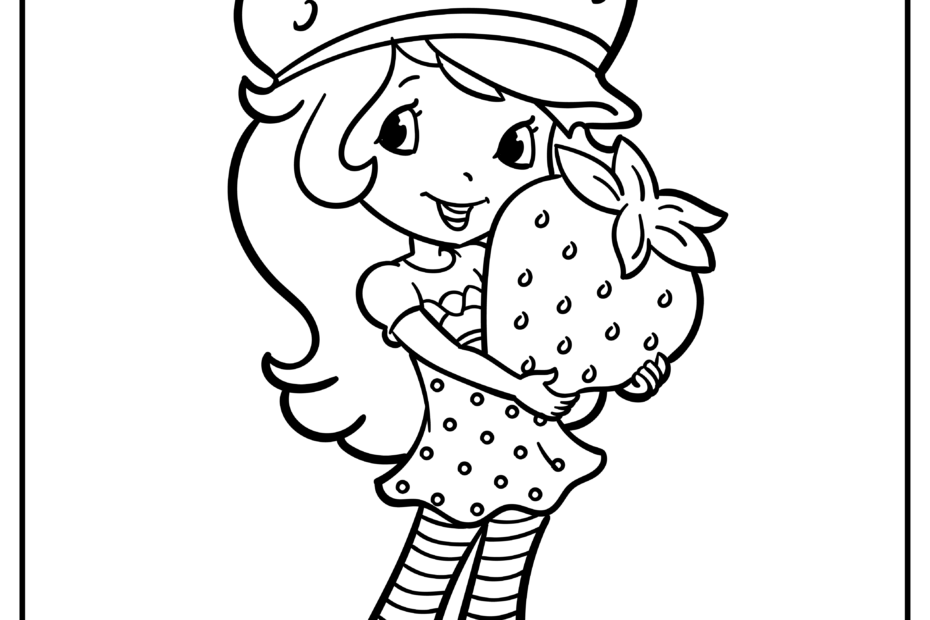 40 Strawberry Shortcake Coloring Pages 100 Free Printables