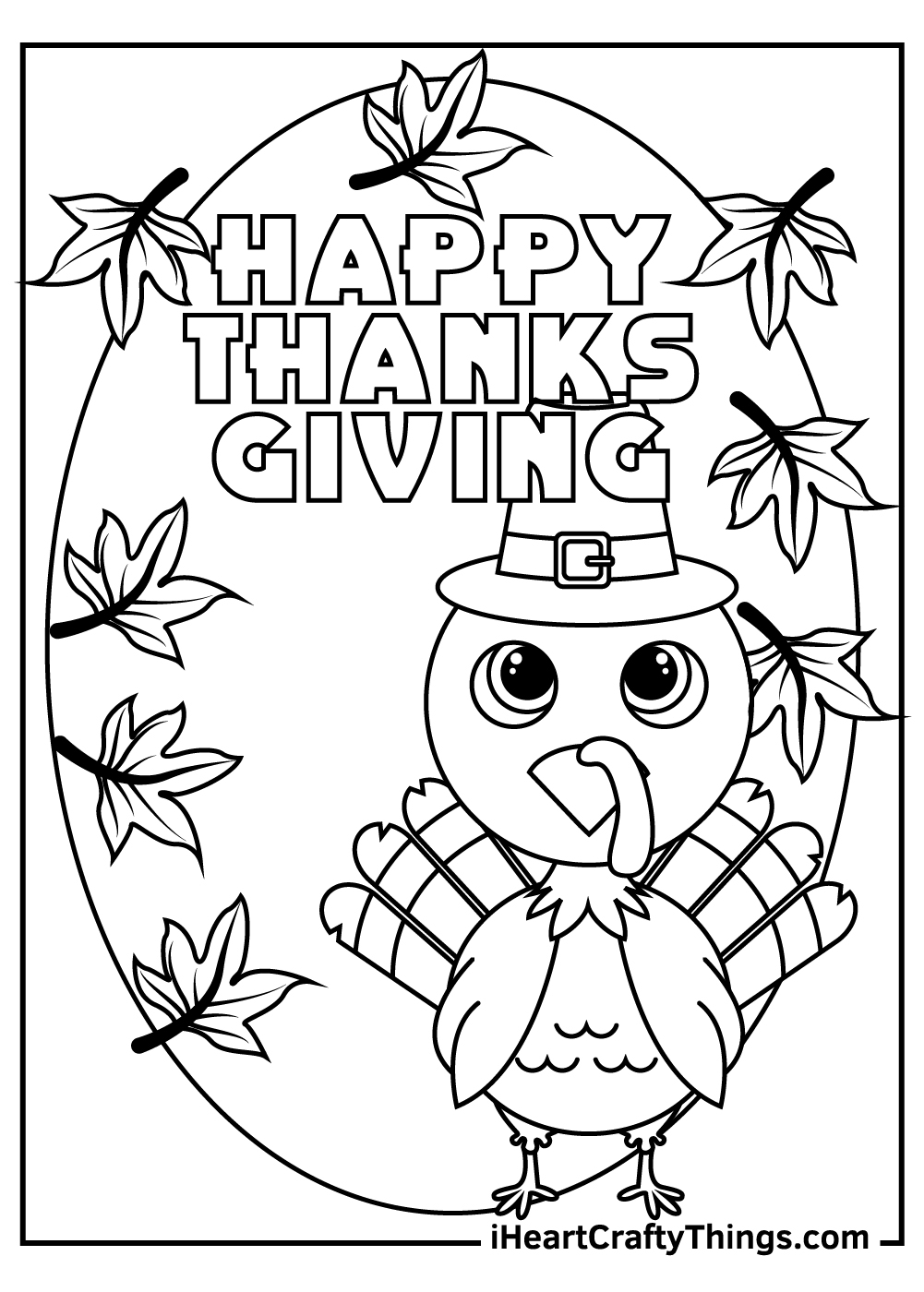 40 Turkey Coloring Pages Free Printables For Thanksgiving 