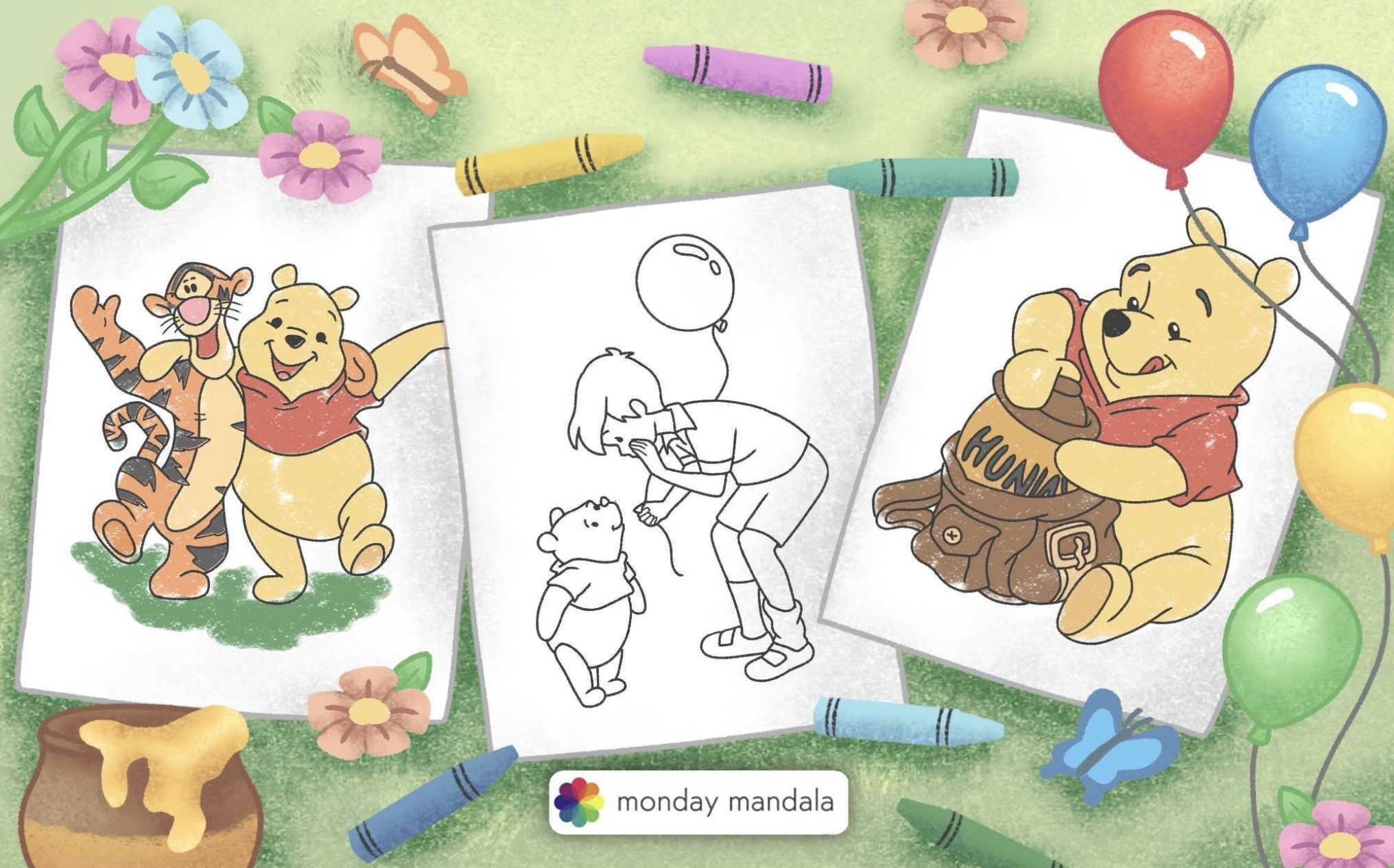 winnie the pooh free printables
