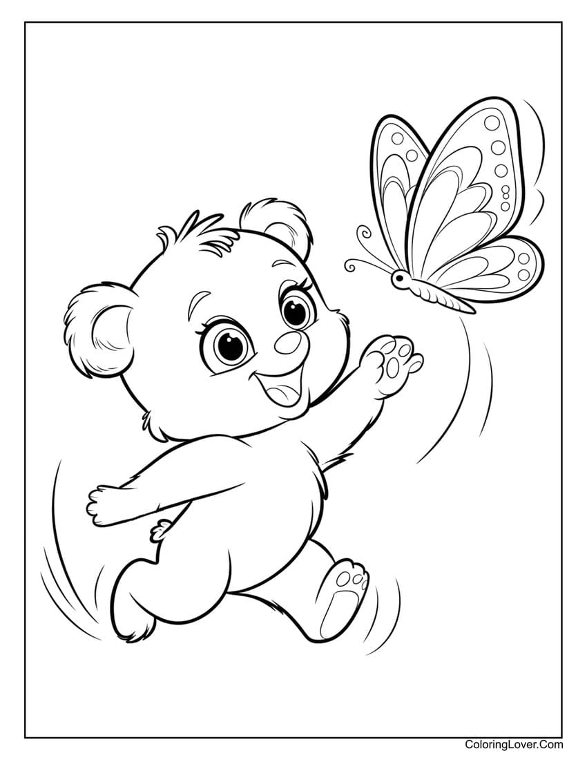 teddy bear colouring sheets printable
