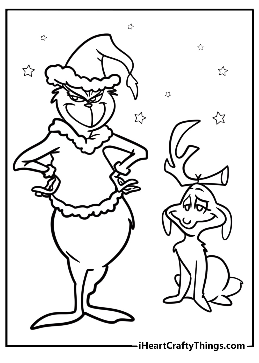 the grinch color sheets