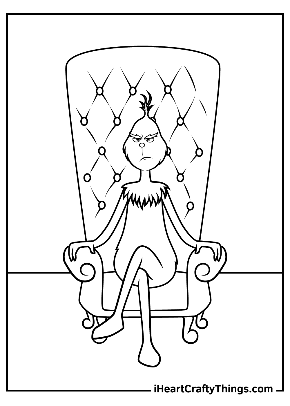 grinch coloring sheets printable