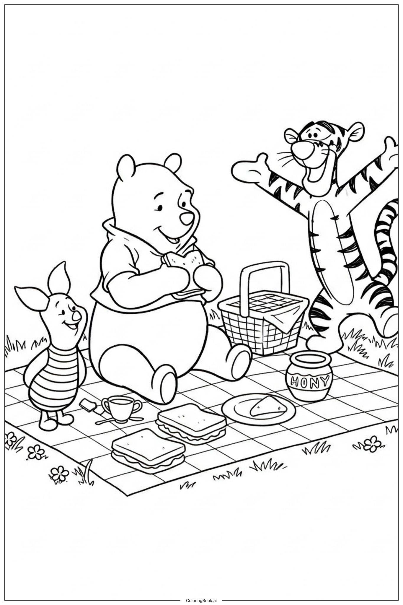 48 Winnie The Pooh Coloring Pages Free PDF U0026 PNG Printables 