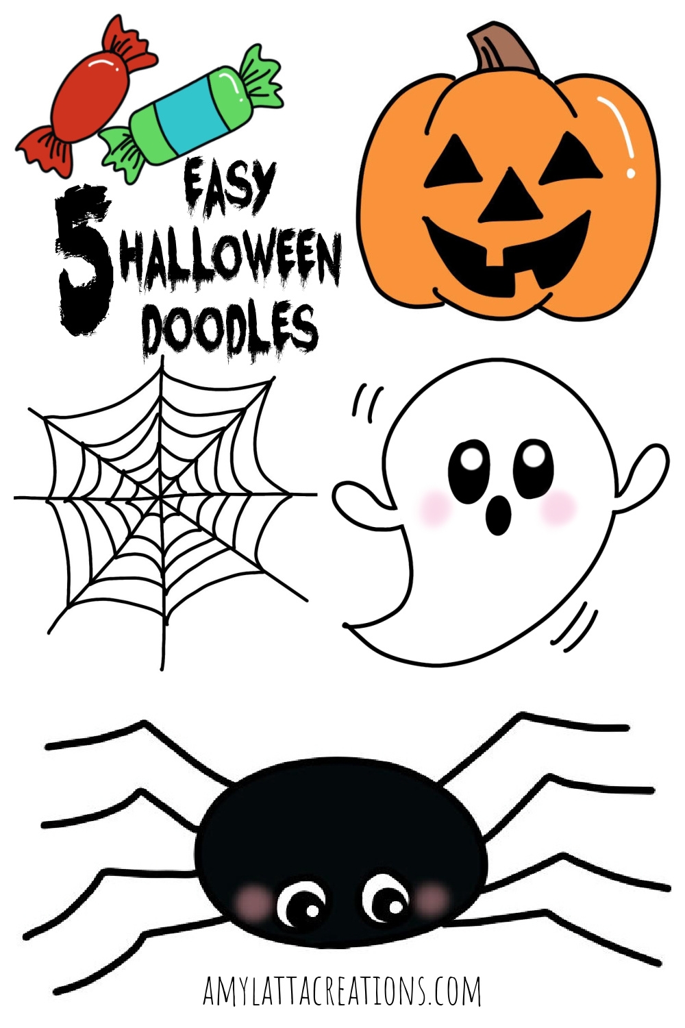 halloween drawings for kids