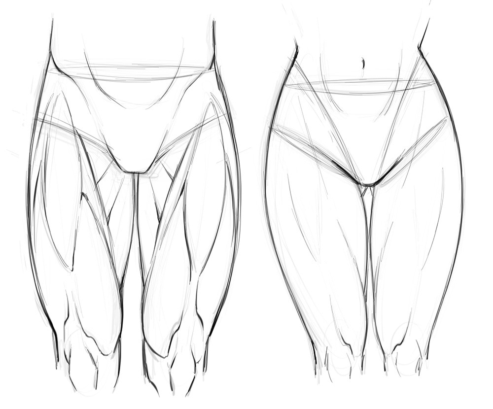 5 Tips On How To Draw Leg Anatomy Tutorial Ram Studios Comics