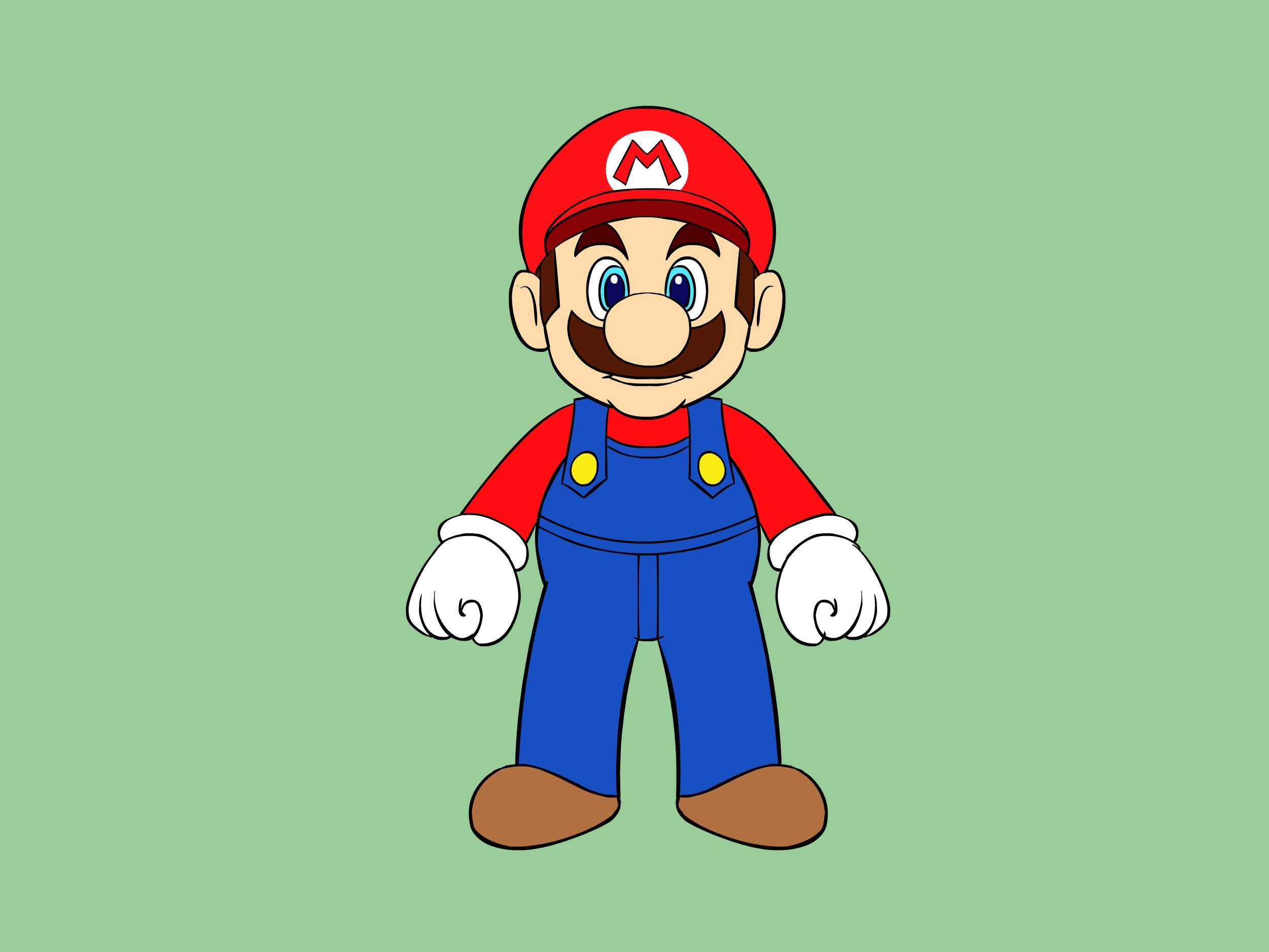 5 Ways To Draw Mario Characters WikiHow