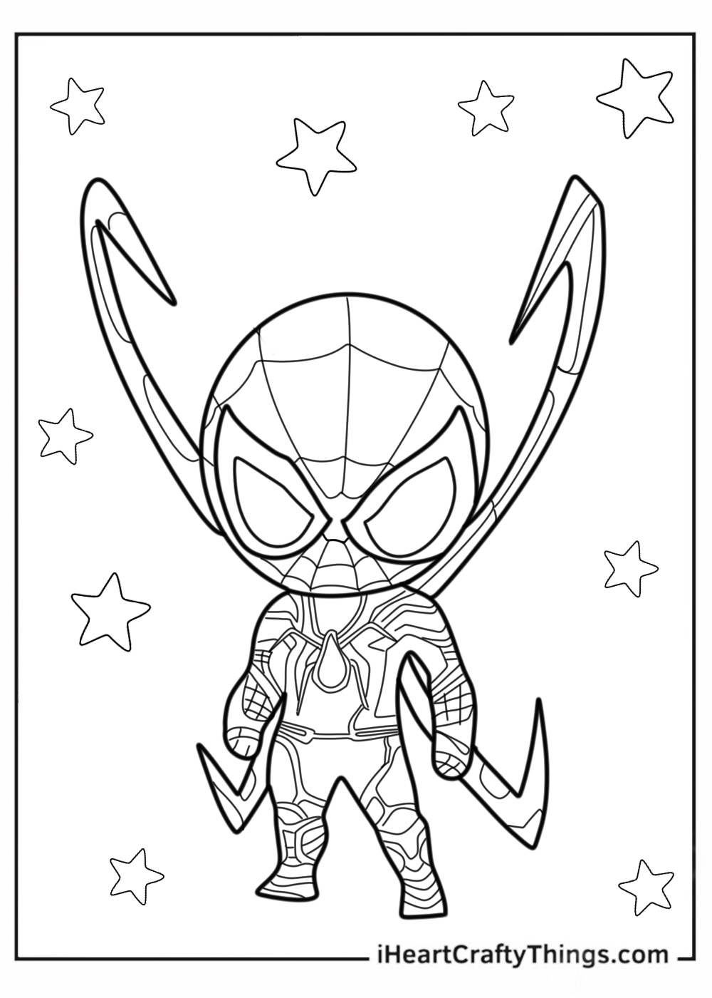 spiderman color sheets free