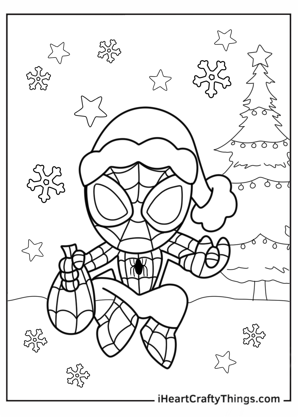 free coloring pages spider man