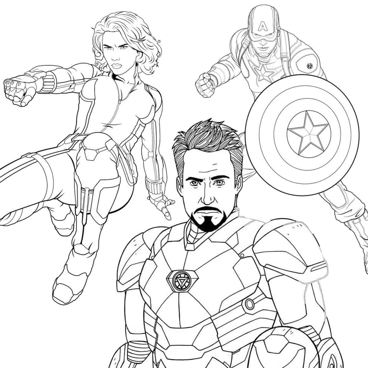 free coloring pages superheroes