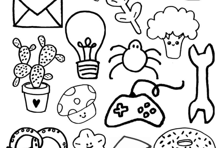 75 Cute Doodles To Draw Anytime Art Makes People