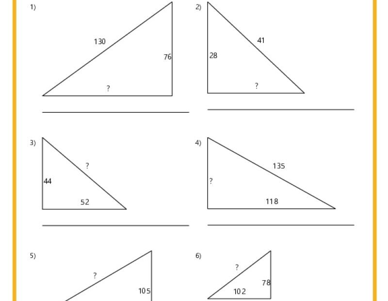 7th Grade Math Worksheets