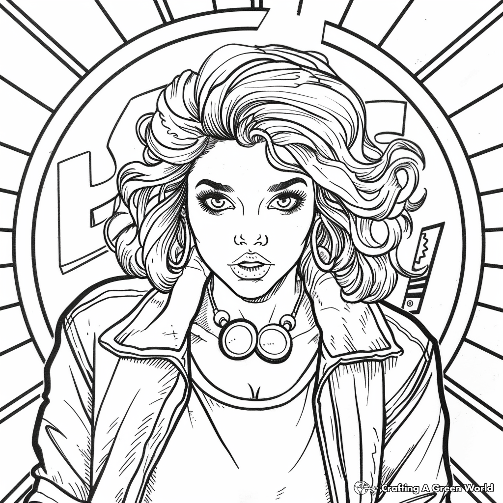 80s Coloring Pages Free U0026 Printable 