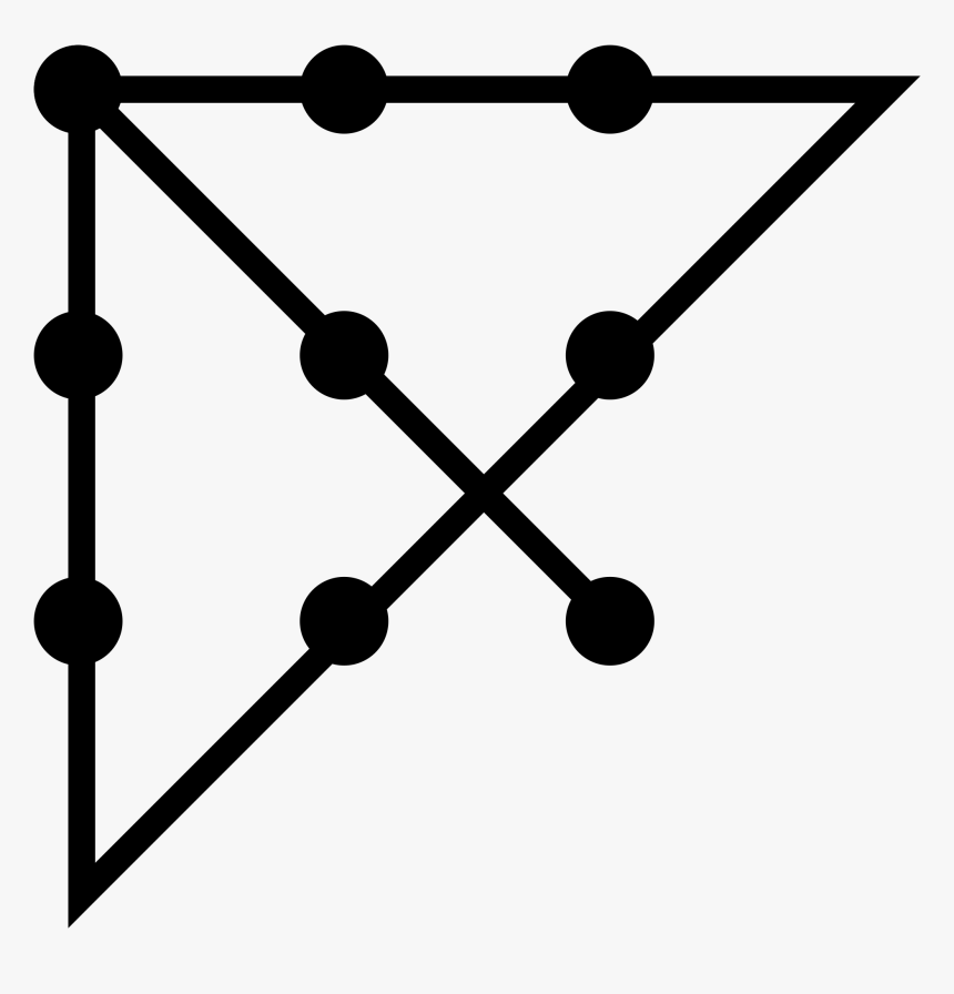 how to join 9 dots using 4 lines