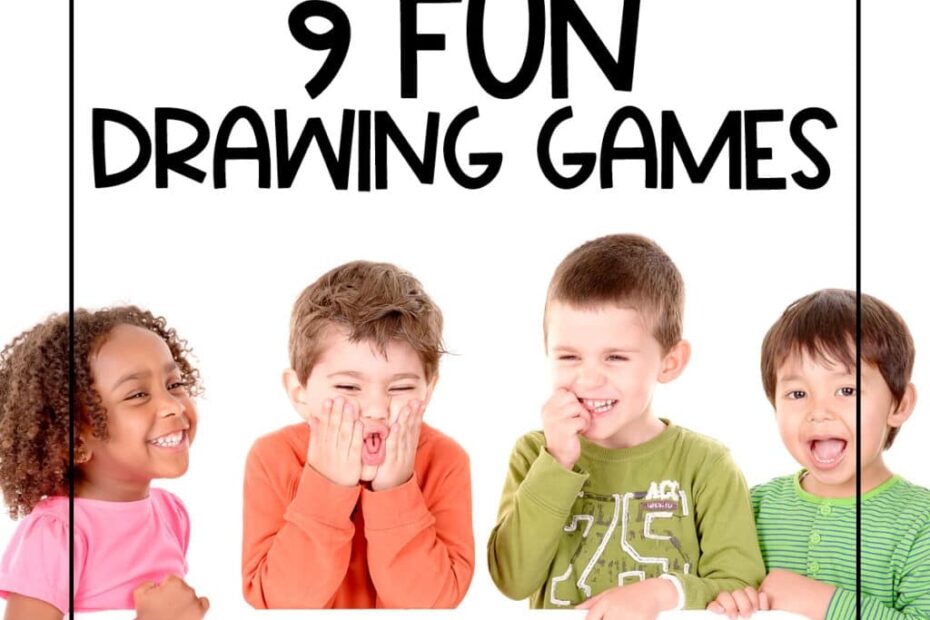 9 Fun Drawing Games For Kids Expressive Monkey