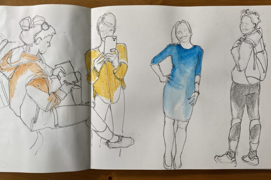 A Guide To How To Draw A Human Figure Emily s Notebook