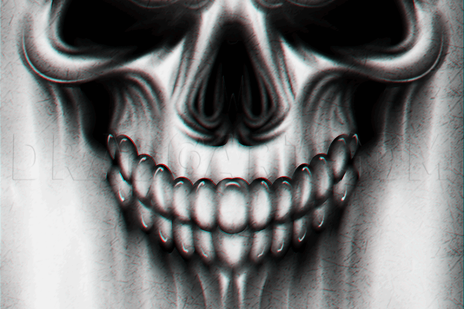 A Skull Tattoo Drawing Tutorial Drawing Step By Step By Dawn