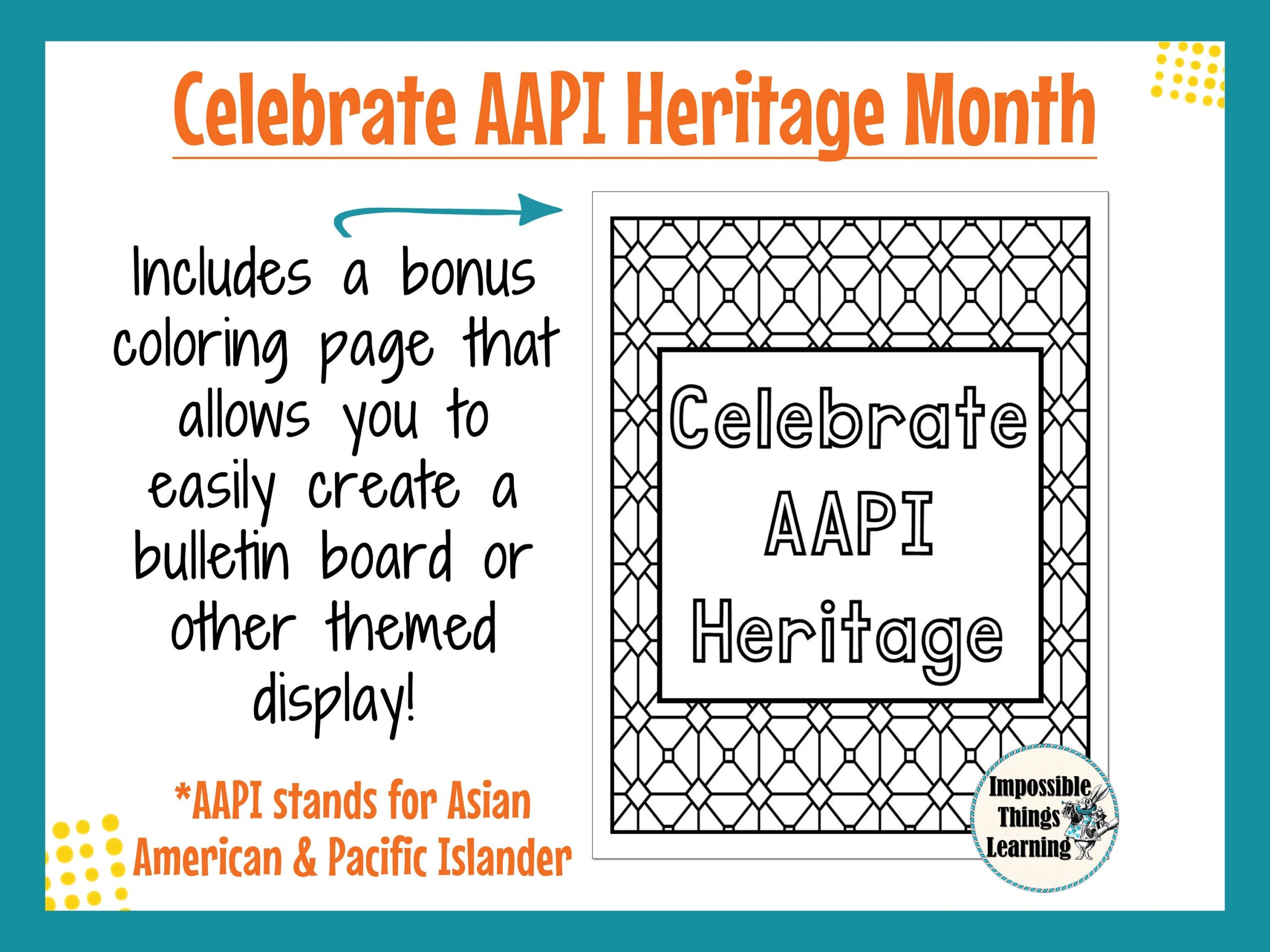 AAPI Heritage Month Coloring Pages Printables For The Classroom 