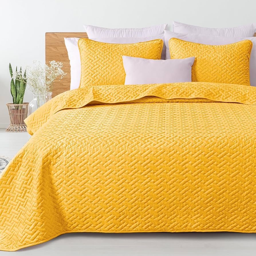 Amazon Exclusivo Mezcla Twin Size Quilt Bedspreads With 