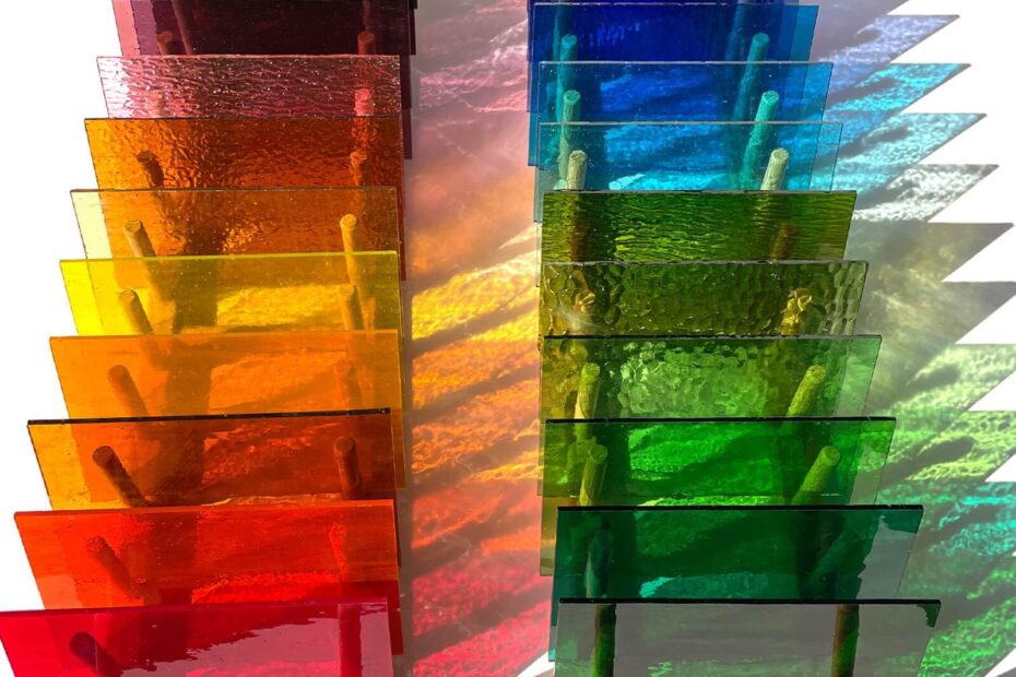 Amazon LITMIND 24 Sheets Transparent Cathedral Stained Glass Variety Pack 4 X 6 Inch Vibrant Rainbow Art Glass For Suncatchers Mosaics U0026 DIY Crafts Arts Crafts U0026 Sewing