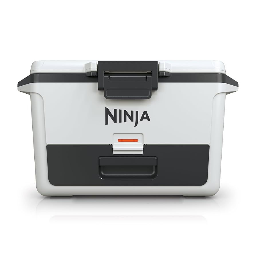 Amazon Ninja FB151WH FrostVault 50qt Hard Cooler With Dry 
