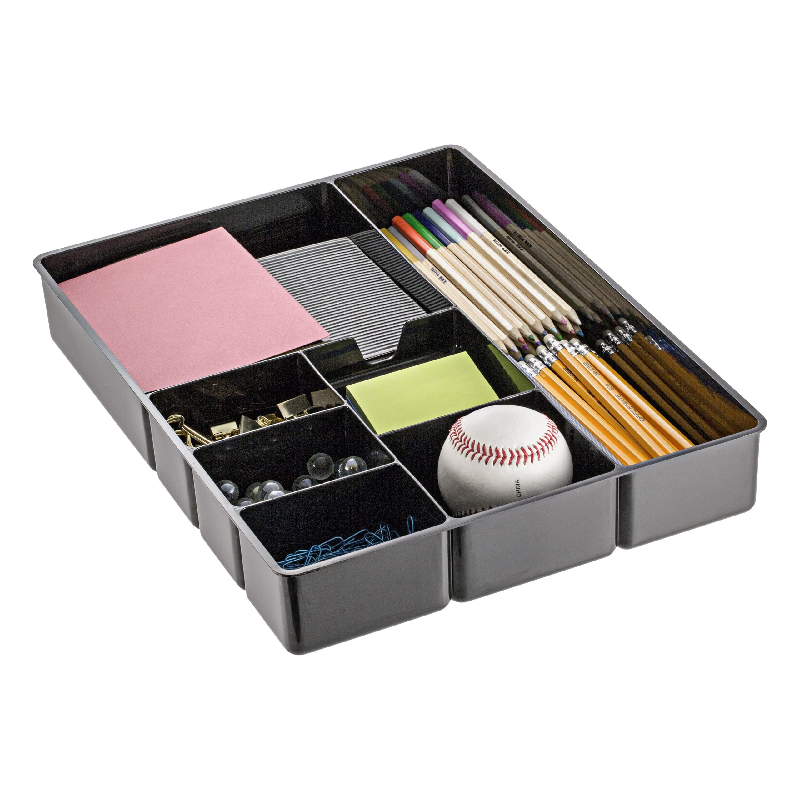 Amazon Officemate Deep Drawer Organizer Tray 8 Compartments 2 1 4