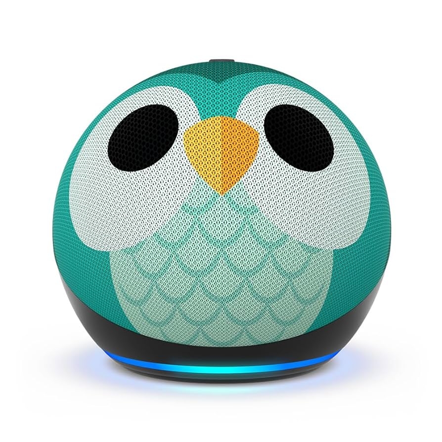 Amazon Official Echo Dot 5th Gen 2022 Release Kids Designed For Kids With Parental Controls Owl