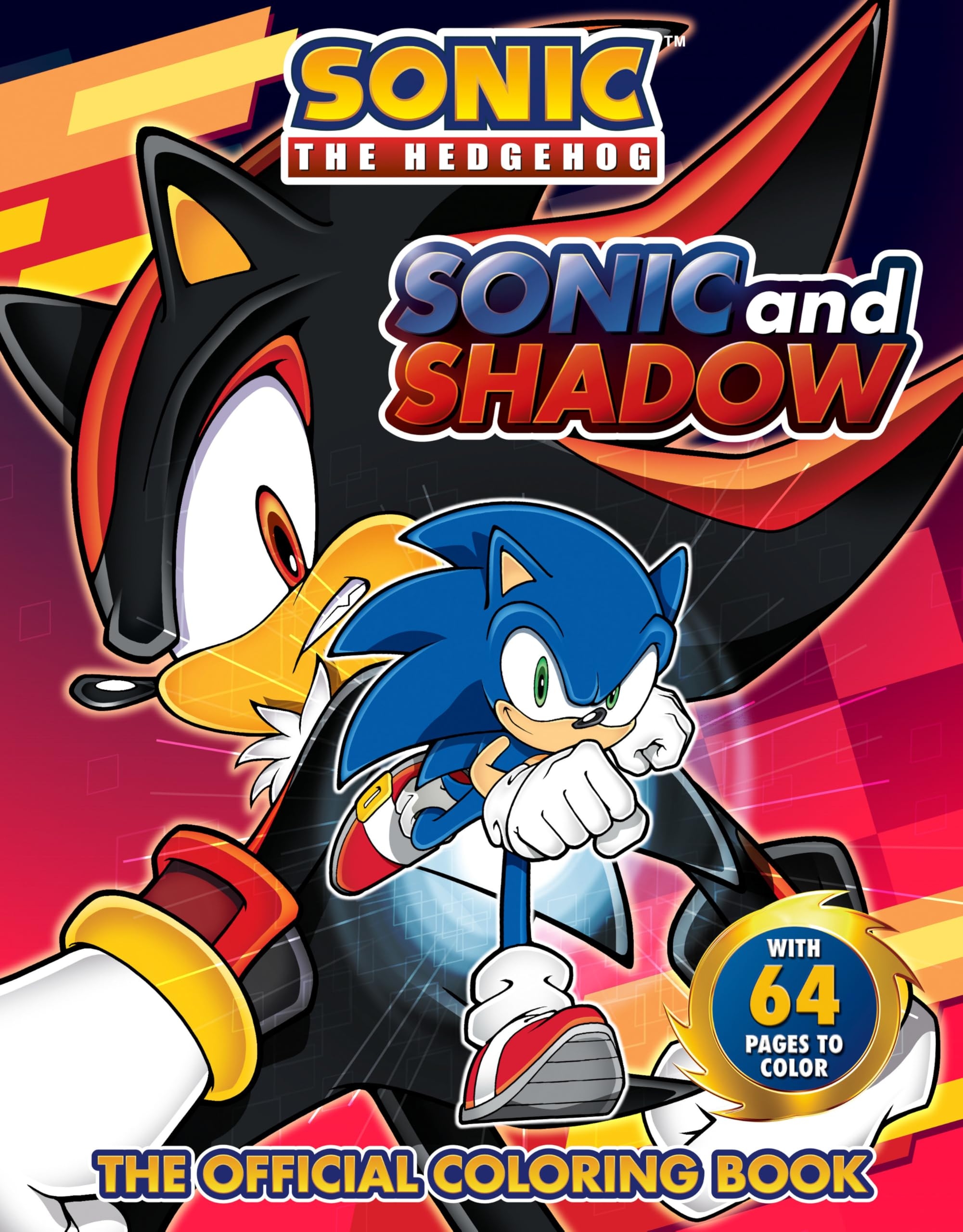 Amazon Sonic And Shadow The Official Coloring Book Sonic The Hedgehog 9780593887073 Spaziante Patrick Books
