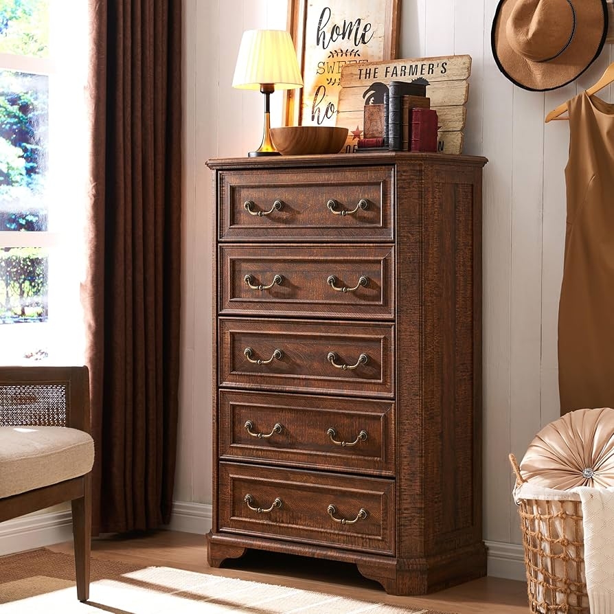 5 drawer dresser