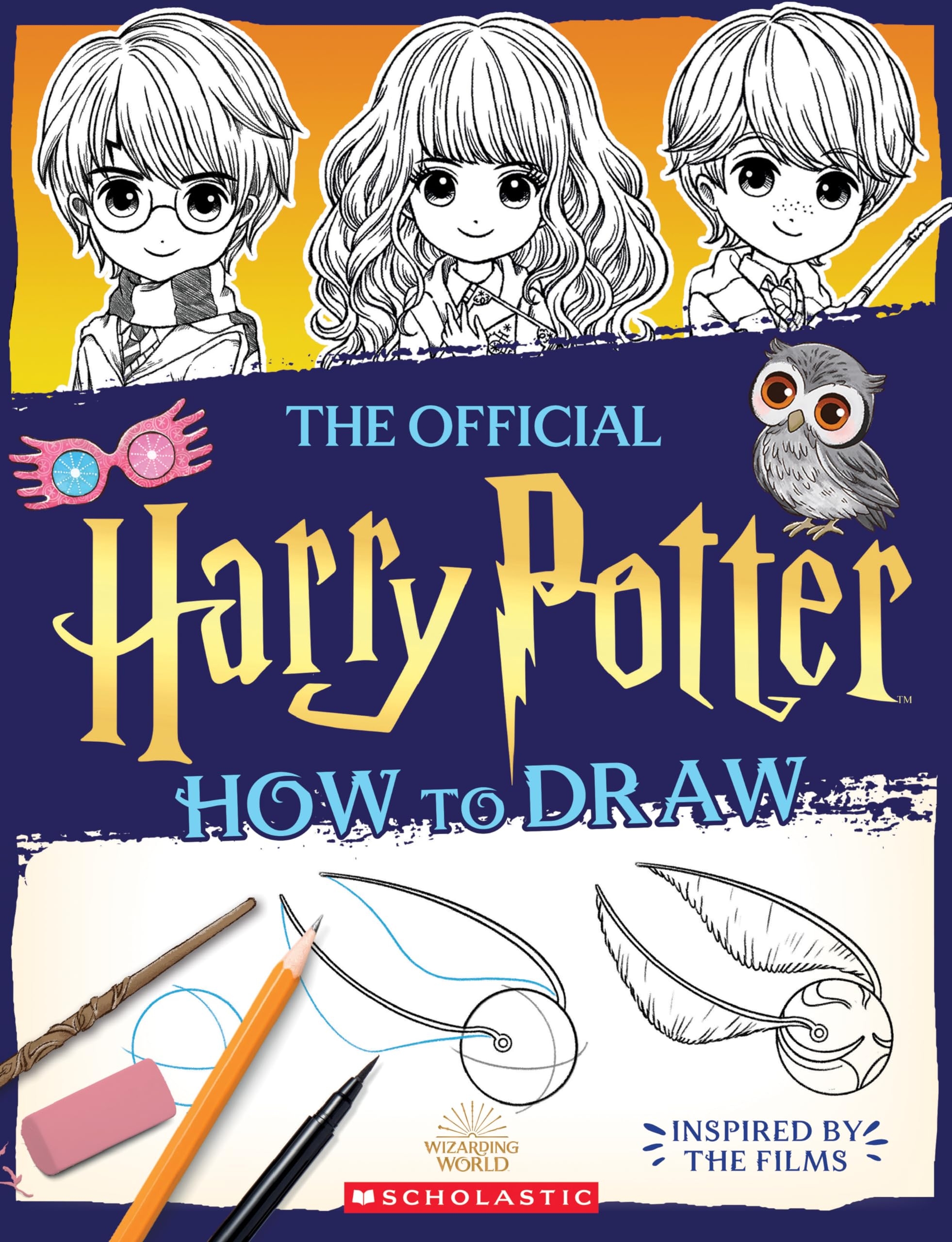 Amazon The Official Harry Potter How To Draw 9781339032313 Gouache Isa Tobacco Violet Books