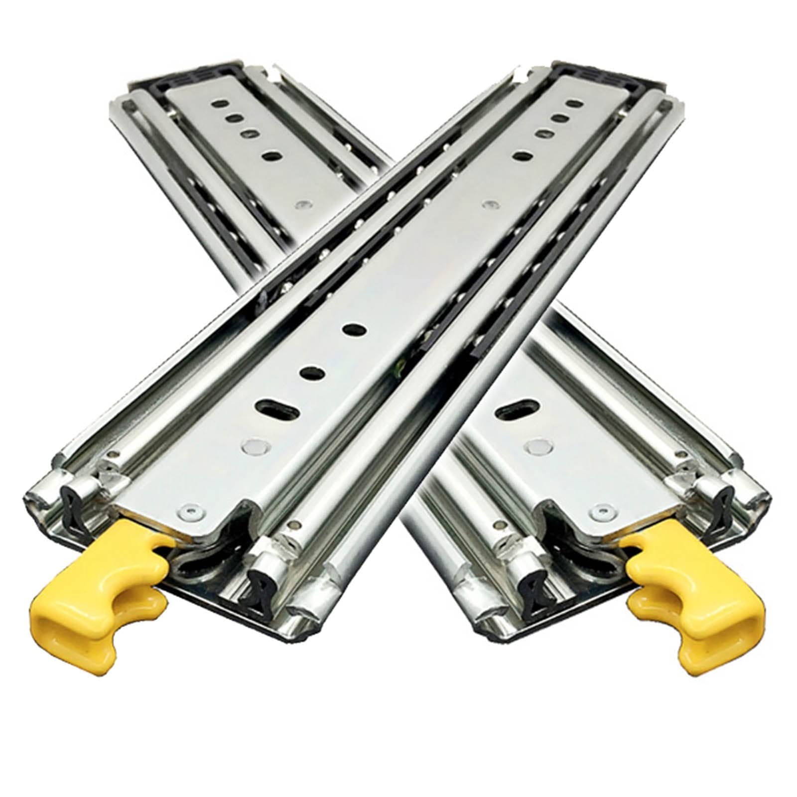 Amazon Tu0026P Extra Long Drawer Slides Heavy Duty Full Extension 80 72 68 64 62 60 56 52 48 44 40 Inch Drawer Slide With Lock Rail Steel Metal 