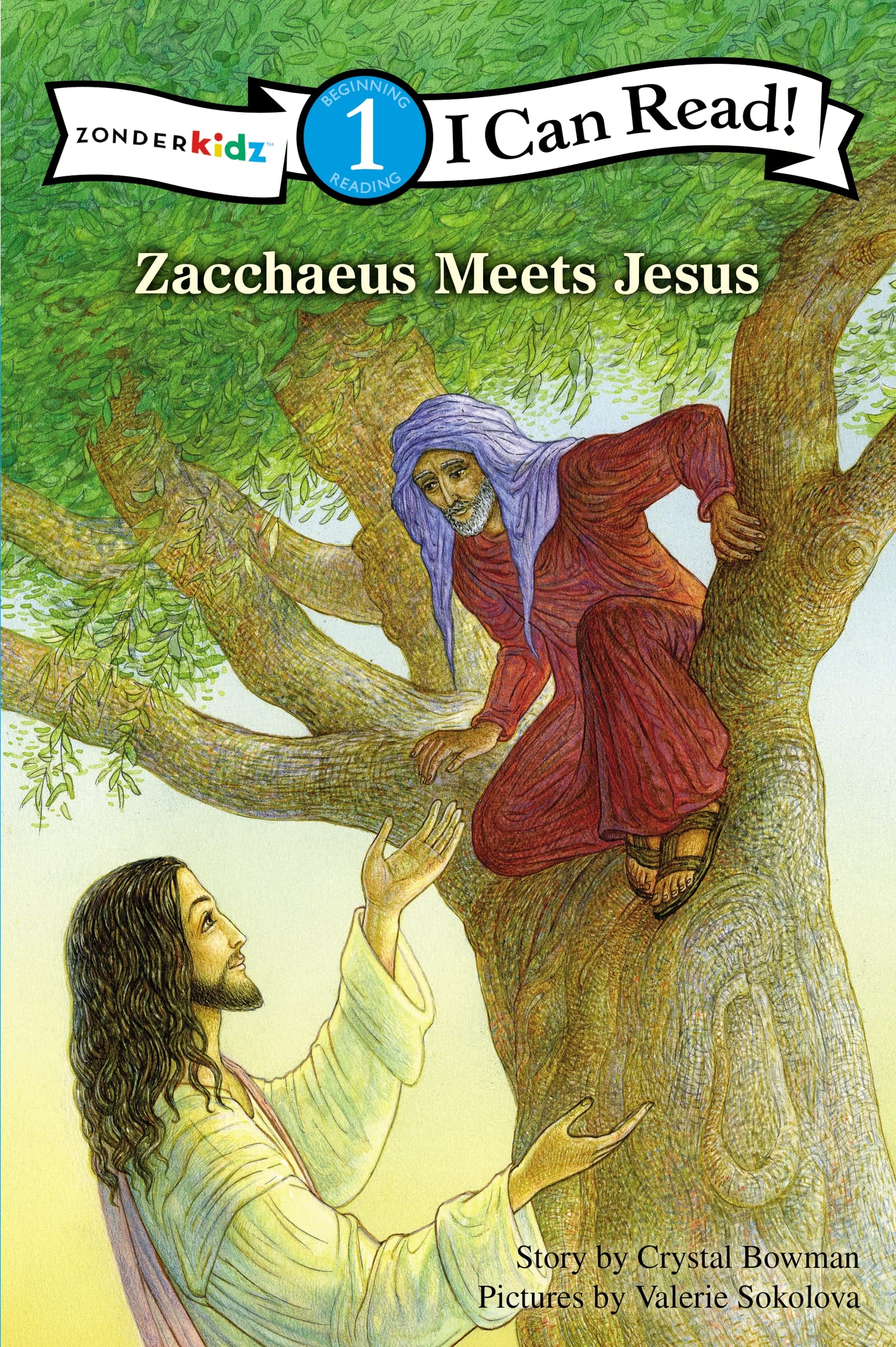 Amazon Zacchaeus Meets Jesus Level 1 I Can Read Bible 