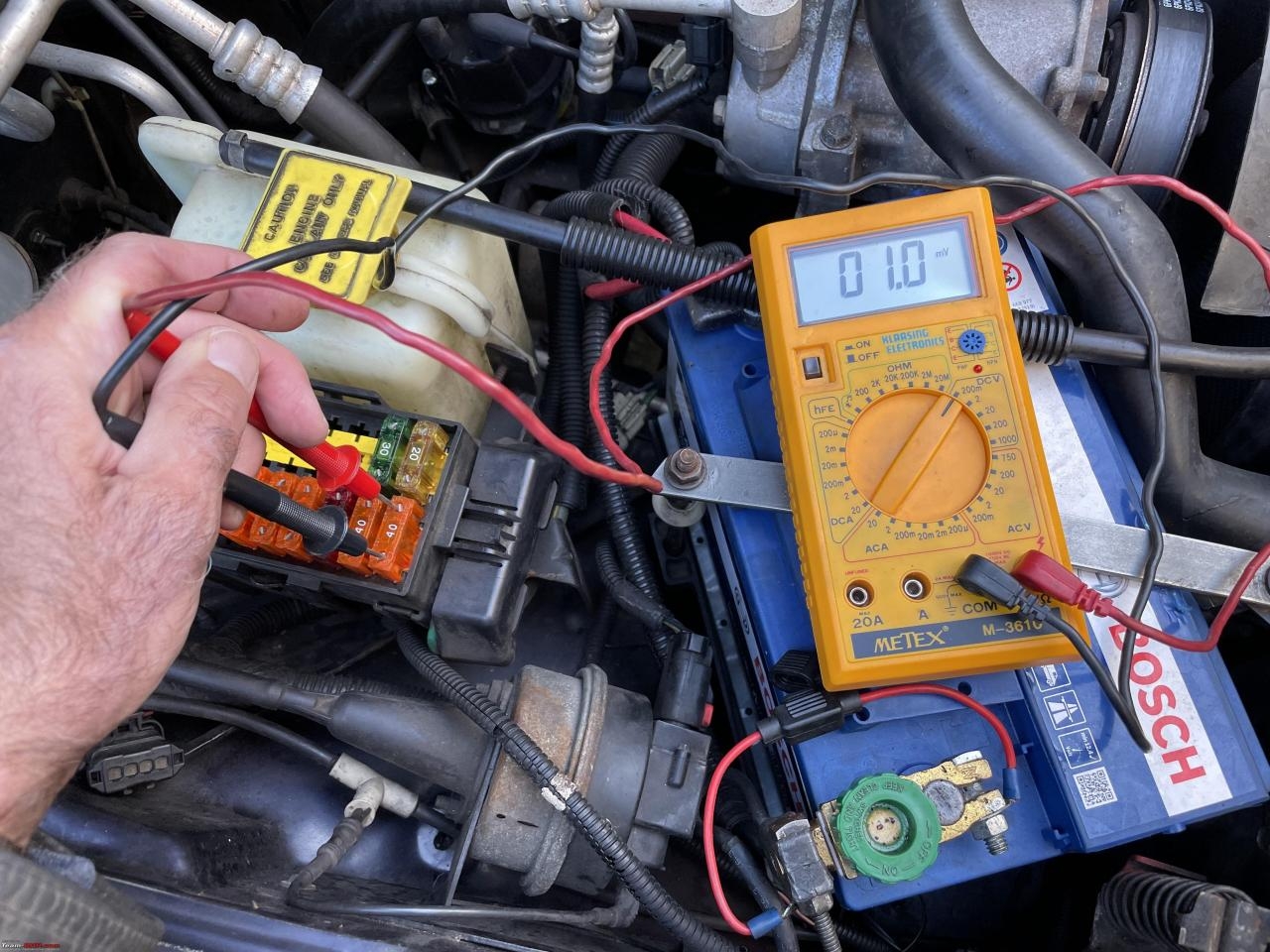 An Idiot s Guide To Tracing Parasatic Battery Drain On Modern Cars Team BHP