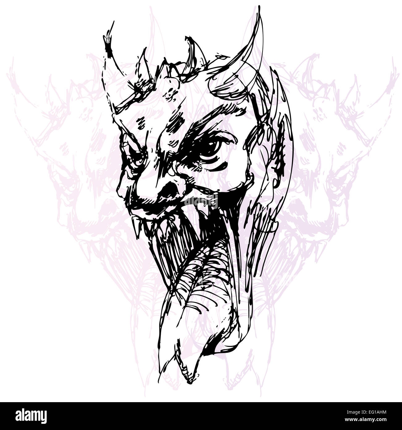 demonic drawings