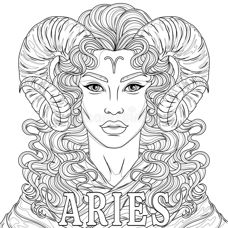 Aries Coloring Stock Illustrations 543 Aries Coloring Stock Illustrations Vectors U0026 Clipart Dreamstime