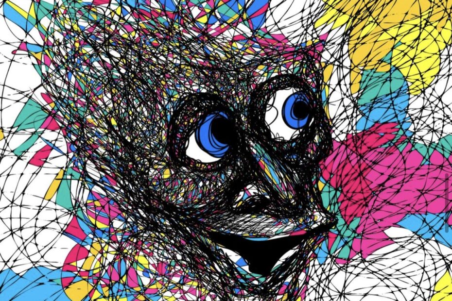 Artist Uses Sketches To Simulate How His Schizophrenia Feels In