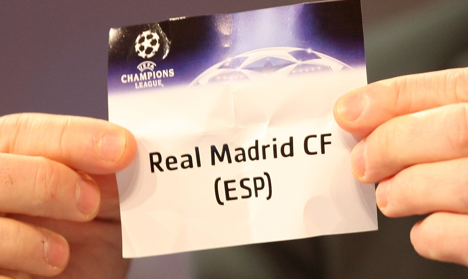 real madrid draw champions league