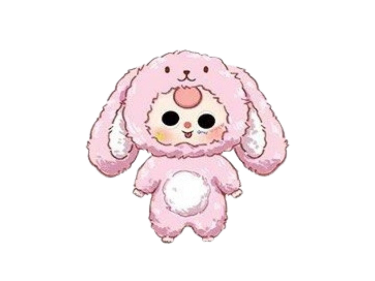  Baby Three Rabbit Third Generation Animal Party Series Big Cute Plush Toy Doll 