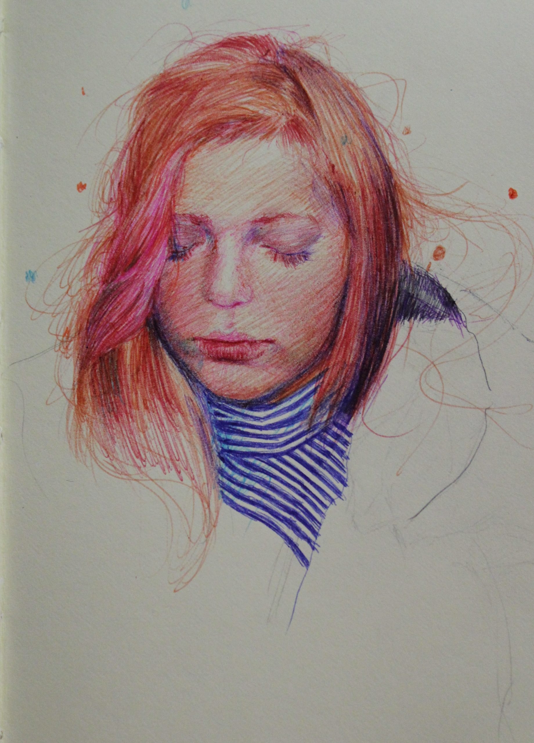 Ballpoint Pen Drawing Demo When To Step Away Realism Today