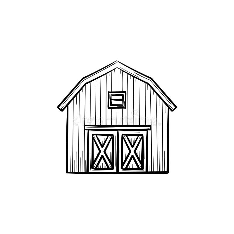 barn drawing