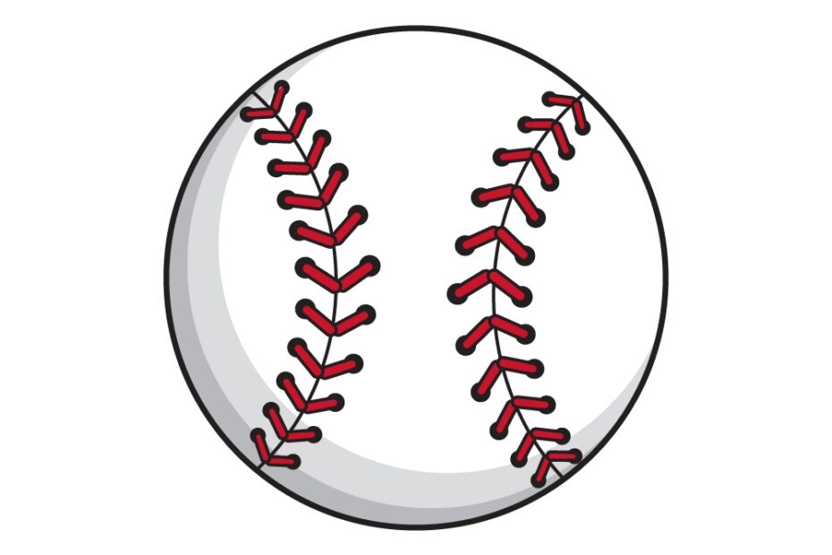 Baseball Drawing How To Draw A Baseball Step By Step
