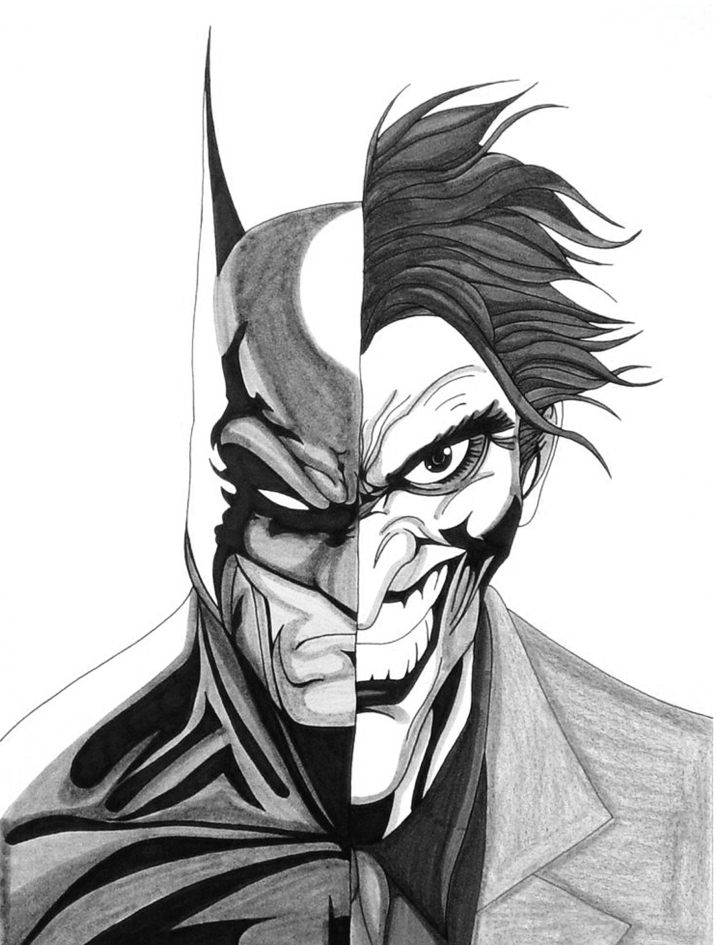 batman drawing