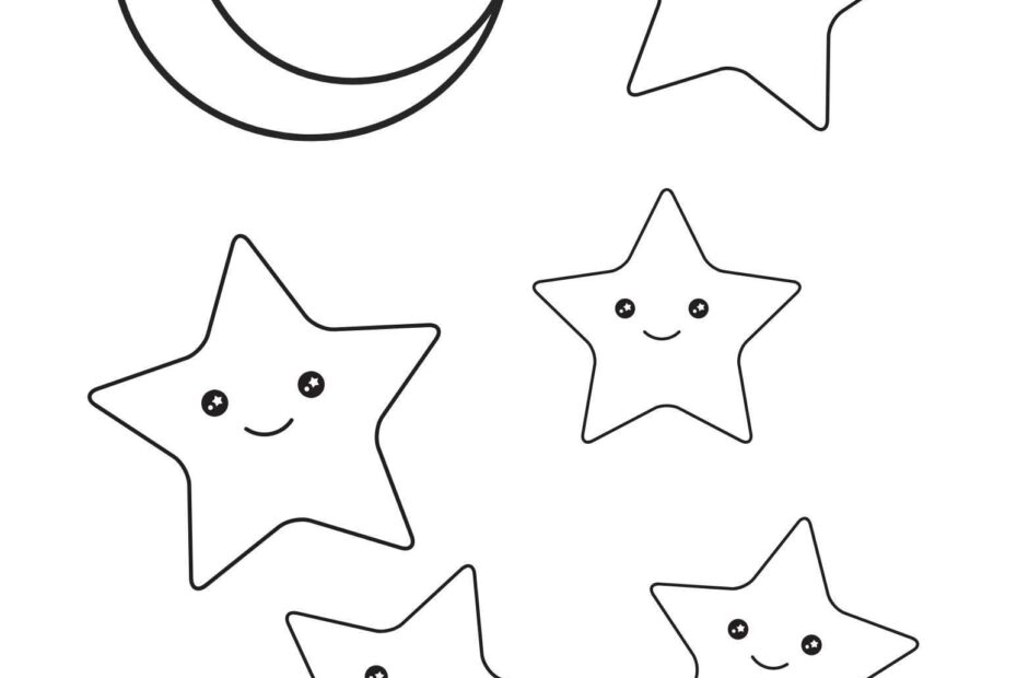 Best 10 Star Coloring Pages Little Sprout Art