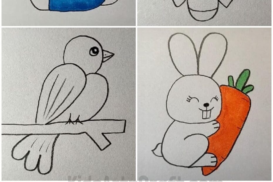 Best Pencil Arts For Kids Easy U0026 Beautiful Drawings Kids Art U0026 Craft