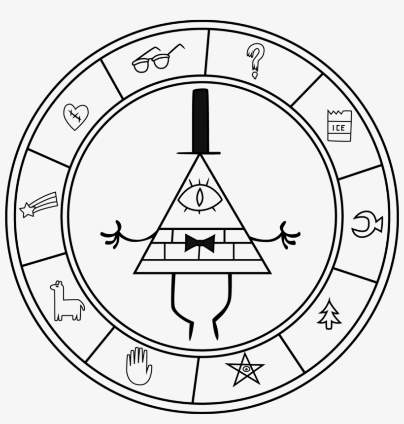 Bill Cipher Coloring Pages 2 By Joseph Gravity Falls Bill Logo Transparent PNG 893x894 Free Download On NicePNG
