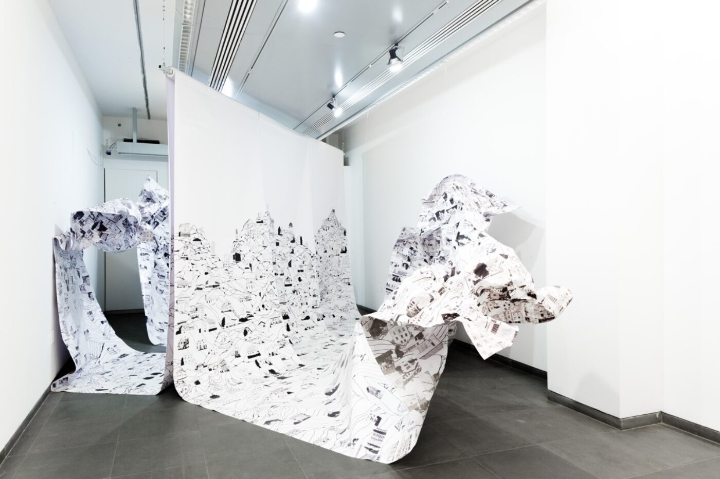 BOMB Magazine Elastic And Unbuilt The Projective Drawing At The 
